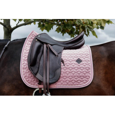 Tapis de selle Velvet dressage Kentucky Vieux rose Tapis de selle Velvet dressage Kentucky Vieux rose