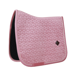 Tapis de selle Velvet dressage Kentucky Vieux rose Tapis de selle Velvet dressage Kentucky Vieux rose
