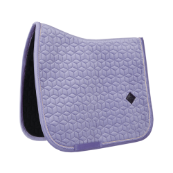 Tapis de selle Velvet dressage Kentucky Mauve Violet