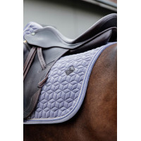 Tapis de selle Velvet dressage Kentucky Mauve Violet