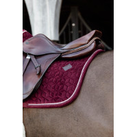 Tapis de selle Velvet jumping Kentucky Bordeaux Tapis de selle Velvet jumping Kentucky Bordeaux