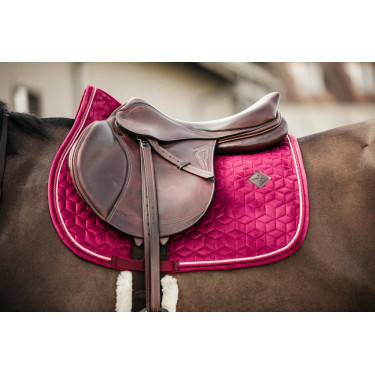 Zadeldek Velvet Jumping Kentucky Fuchsia Roze Zadeldek Velvet Jumping Kentucky Fuchsia Roze