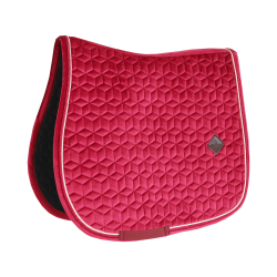 Tapis de selle Velvet jumping Kentucky Fuchsia Rose Tapis de selle Velvet jumping Kentucky Fuchsia Rose