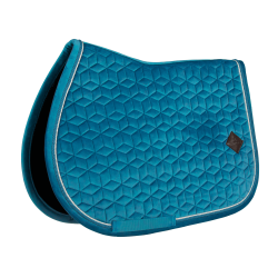 Tapis de selle Velvet jumping Kentucky Emeraude Vert Tapis de selle Velvet jumping Kentucky Emeraude Vert