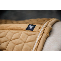Tapis de selle Velvet jumping Kentucky Moutarde Jaune