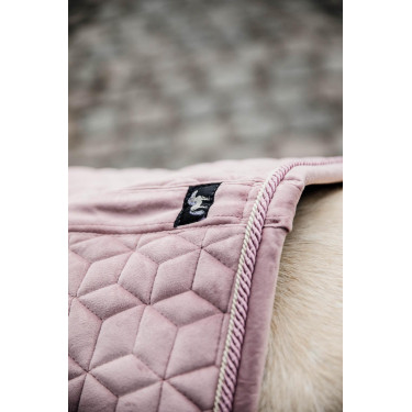 Tapis de selle Velvet jumping Kentucky Vieux rose Tapis de selle Velvet jumping Kentucky Vieux rose
