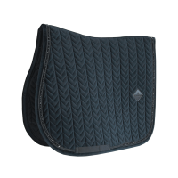 Tapis de selle Velvet Pearls jumping Kentucky Noir Tapis de selle Velvet Pearls jumping Kentucky Noir