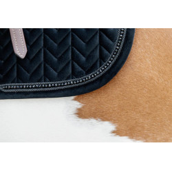 Tapis de selle Velvet Pearls jumping Kentucky Noir