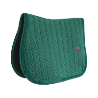 Tapis de selle Velvet Pearls jumping Kentucky Vert sapin