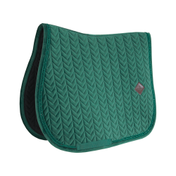 Tapis de selle Velvet Pearls jumping Kentucky Vert sapin