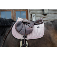 Zadeldoek Velvet Pearls jumping Kentucky Lichtroze