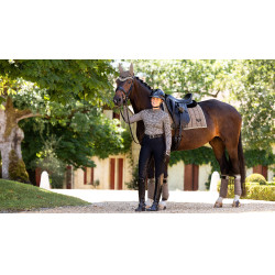 Tapis LeMieux Loire Classic Dressage Square Walnut Marron Tapis LeMieux Loire Classic Dressage Square Walnut Marron