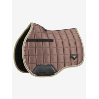 Tapis de selle mixte LeMieux Loire Classic GP Square Walnut Marron