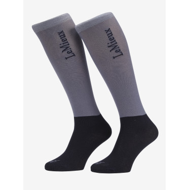 Chaussettes de concours My LeMieux 2 paires Bleu jay