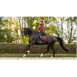LeMieux Crystal Suede Dressuur Zadeldek