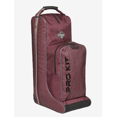 Sac à bottes et bombe Elite Pro LeMieux Bordeaux