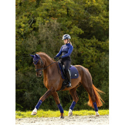 Tapis LeMieux Spectrum Dressage Square Ink blue Bleu