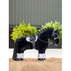 Tapis de selle pour jouet Mini Poney LeMieux Blanc