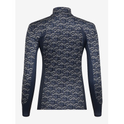 Basislaag LeMieux Florence print Marineblauw