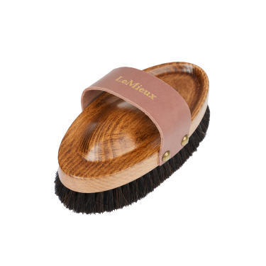Lichaamsborstel Artisan LeMieux van schapenwol