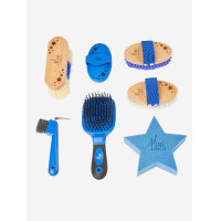 Mini LeMieux poetspakket voor kinderen Benetton blauw Mini LeMieux poetspakket voor kinderen Benetton blauw