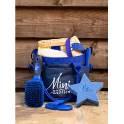 Kit de pansage Mini LeMieux pour enfant Bleu benetton