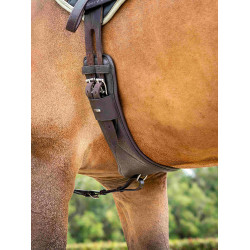 Sangle de dressage profilée LeMieux Arika Marron