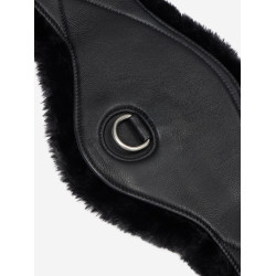 Sangle de dressage profilée LeMieux Arika Simuwool Noir