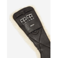 Sangle de dressage profilée LeMieux Arika Simuwool Marron