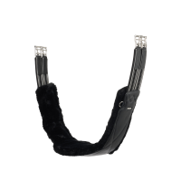 Sangle longue profilée LeMieux Arika Simuwool Noir Sangle longue profilée LeMieux Arika Simuwool Noir