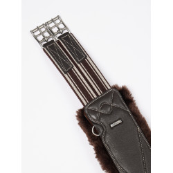 Sangle longue profilée LeMieux Arika Simuwool Marron