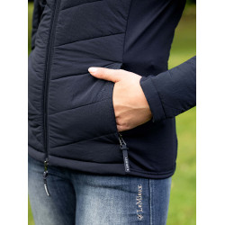 Veste hybride LeMieux Brioney 2 en 1 Bleu marine