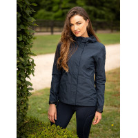 Veste imperméable courte LeMieux Isla Bleu marine