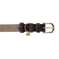 Collier pour chien Plaited Nylon Kentucky Beige