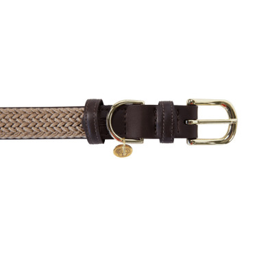 Collier pour chien Plaited Nylon Kentucky Beige