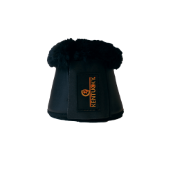 Cloches mouton en cuir Kentucky Noir/noir Cloches mouton en cuir Kentucky Noir/noir