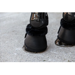 Cloches mouton en cuir Kentucky Noir/noir Cloches mouton en cuir Kentucky Noir/noir