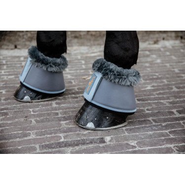 Cloches mouton en cuir Kentucky Gris