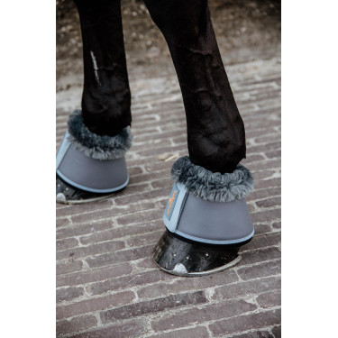 Leren schapenkappen Kentucky Grijs