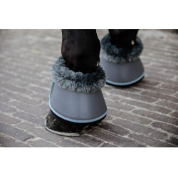 Cloches mouton en cuir Kentucky Gris