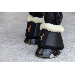 Cloches mouton en cuir Kentucky Noir Cloches mouton en cuir Kentucky Noir