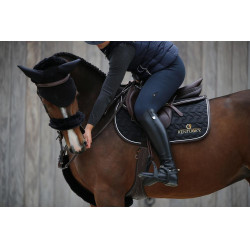 Fourreau de muserolle en mouton Kentucky Noir