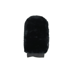 Gant de pansage mouton Kentucky Noir Gant de pansage mouton Kentucky Noir