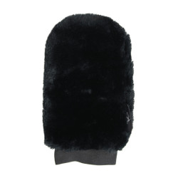 Kentucky schapenvacht poetshandschoen Zwart