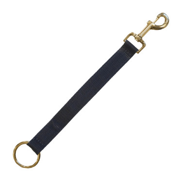 Lanière D'attache Nylon Mousqueton Et Anneau Kentucky Bleu marine