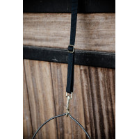 Nylon Halstertouw Met Musketonhaak En Ring Lang Kentucky Zwart Nylon Halstertouw Met Musketonhaak En Ring Lang Kentucky Zwart
