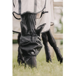 Masque anti-mouches Classic avec oreilles et couvre-nez Kentucky Noir Masque anti-mouches Classic avec oreilles et couvre-nez Kentucky Noir