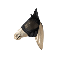 Klassiek vliegenmasker met oren Kentucky Zwart Klassiek vliegenmasker met oren Kentucky Zwart