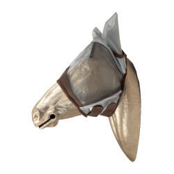 Klassiek vliegenmasker met oren Kentucky Zilver