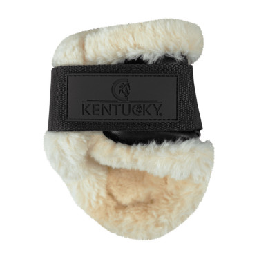 Protège-boulet jeunes chevaux mouton vegan Kentucky Noir